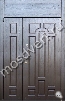 Двустворчатая терморазрывная дверь - купить от производителя Мосдвери Двустворчатая терморазрывная дверь