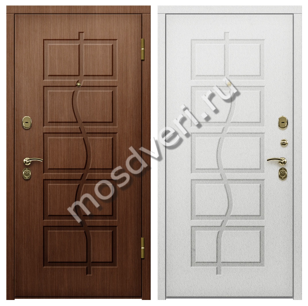 Одностворчатая дверь белая с терморазрывом TD-65 - купить от производителя Мосдвери Одностворчатая дверь белая с терморазрывом TD-65